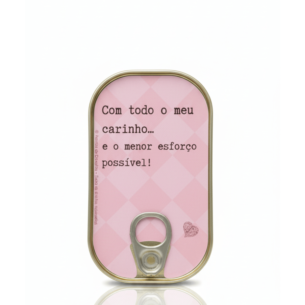 Lata de sardinhas de chocolate – Com todo o meu carinho…e o menor esforço possível chocolates personalizados em embalagem criativa - Lata de sardinhas de chocolate – Com todo o meu carinho…e o menor esforço possível