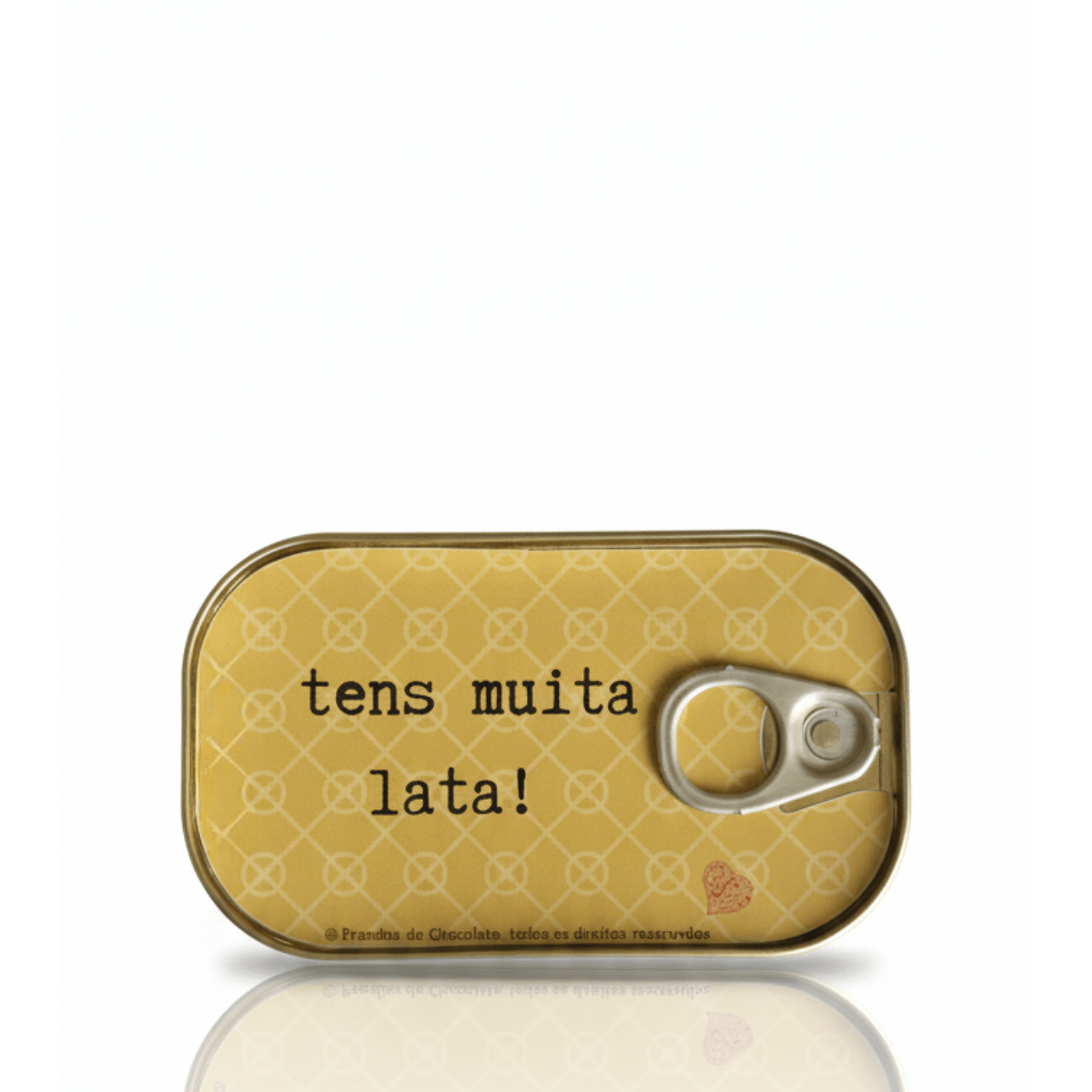 Lata de sardinhas de chocolate – Tens muita lata prendas chocolate personalizadas - Lata de sardinhas de chocolate – Tens muita lata