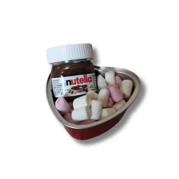 Coração de Nutella 2