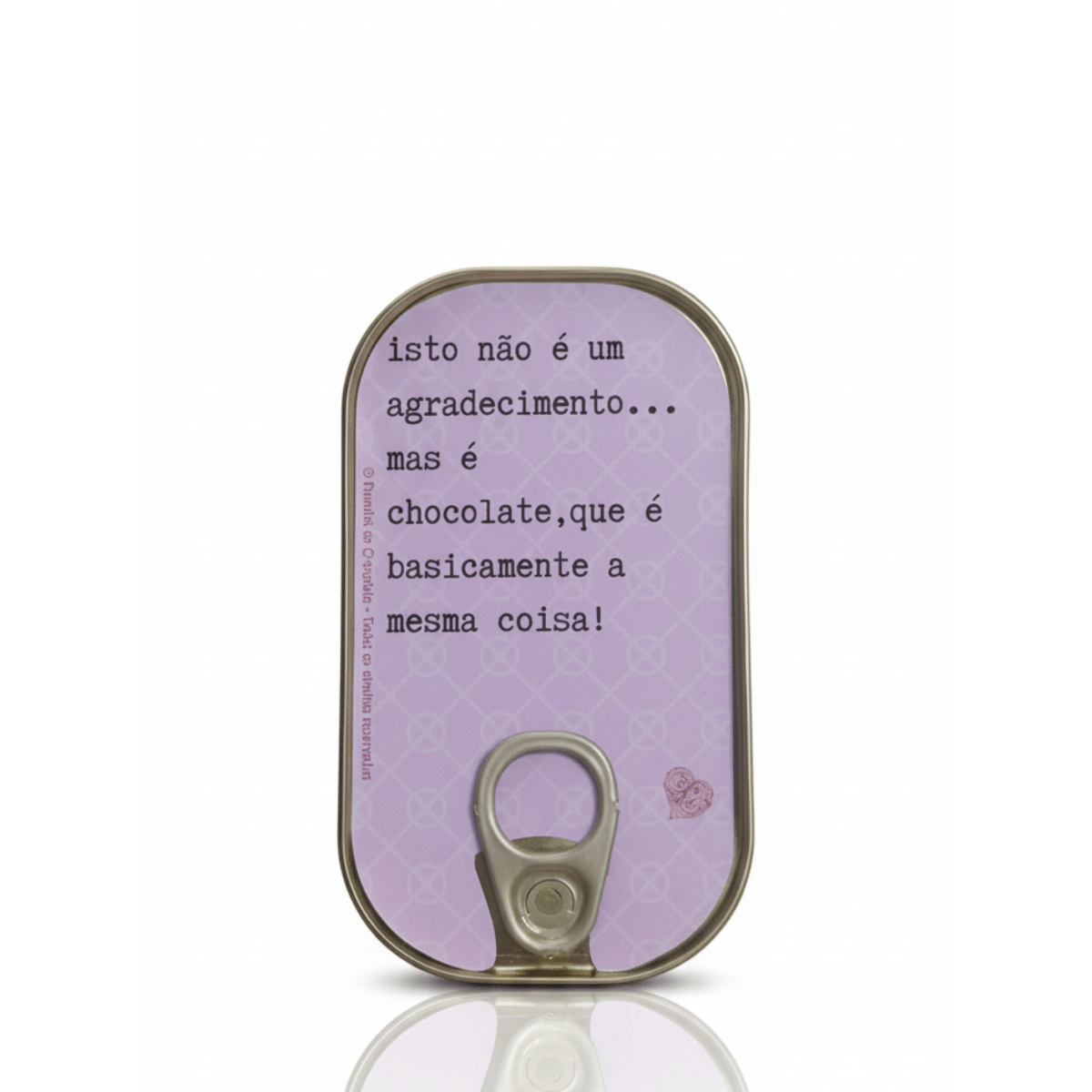 Lata de sardinhas de chocolate – Agradecimento prenda original com chocolate de leite em embalagem criativa Sardinhas de Chocolate de Leite Lata de Sardinhas de Chocolate de Leite 40grs