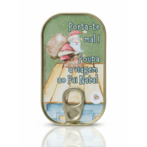 prenda de natal com chocolate de leite em embalagem criativa