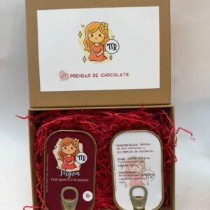 Caixa Sardinhas Zodíaco Virgem